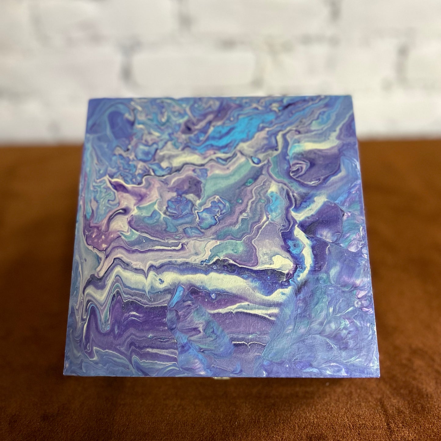 Painted Cigar Box