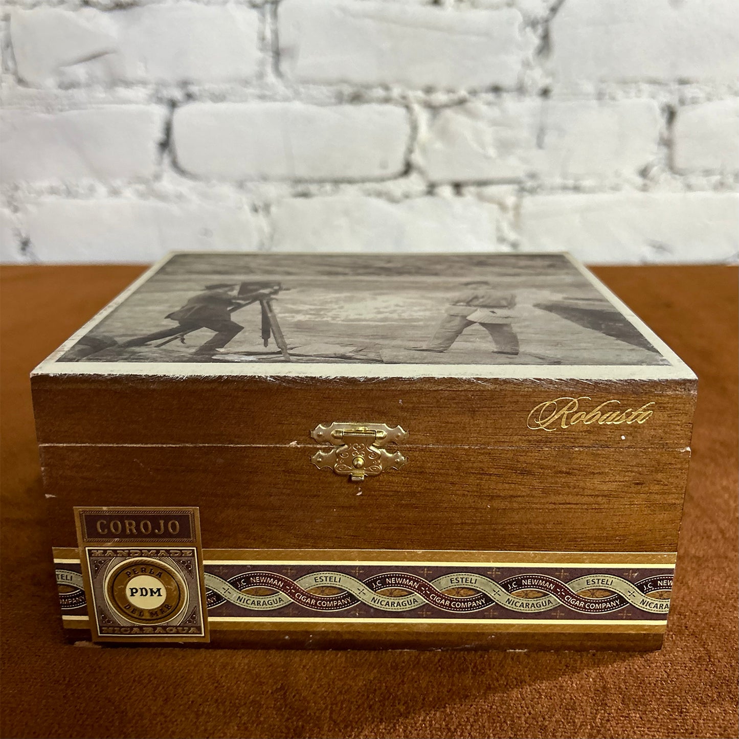 Fisherman Cigar Box