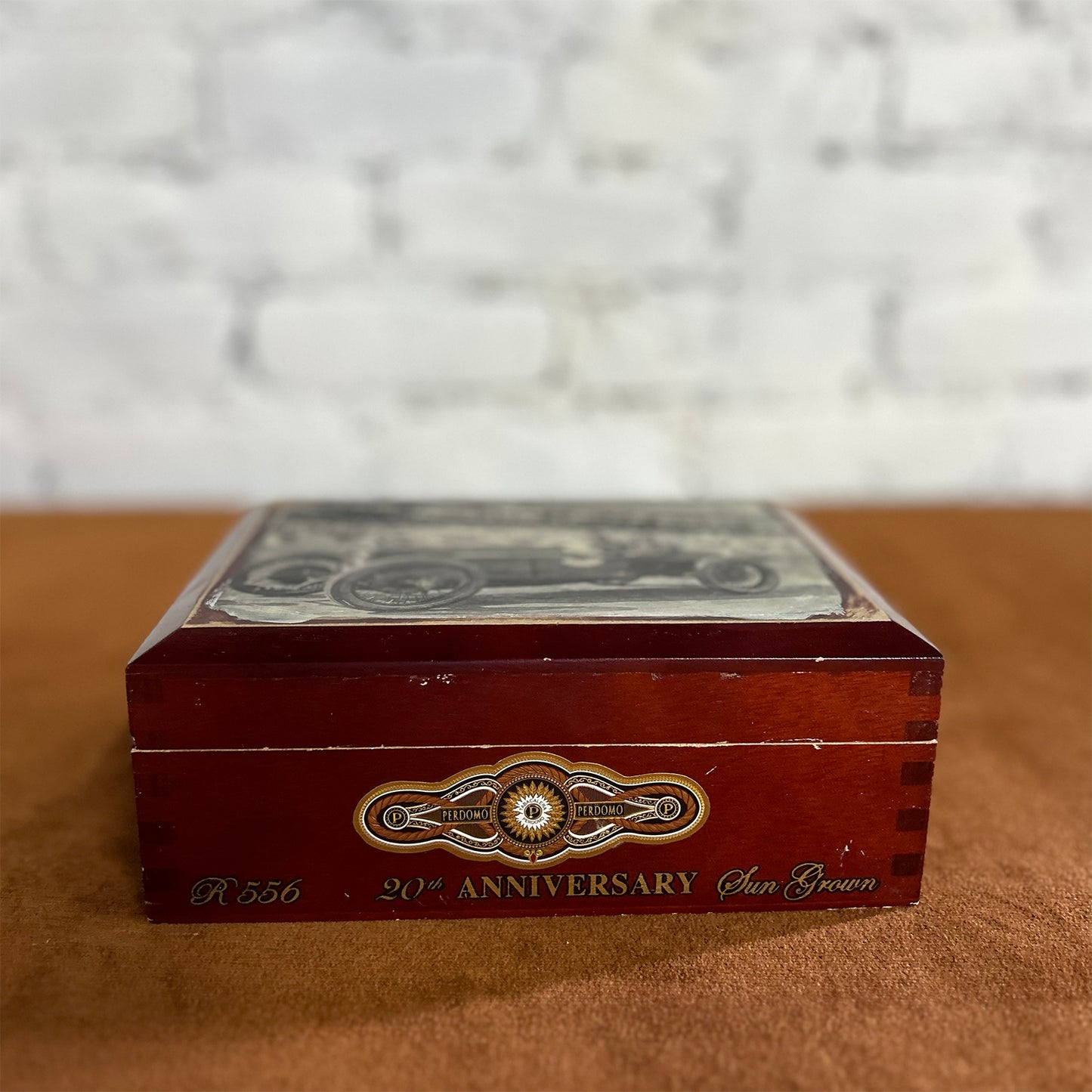 Vintage Race Car Cigar Box