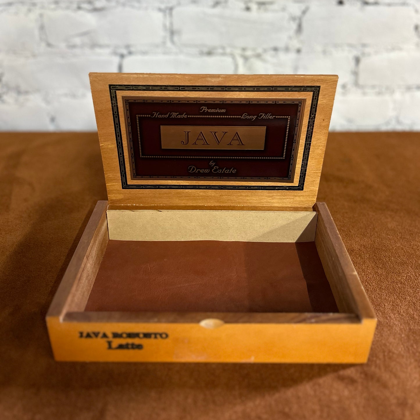 Train Bridge Cigar Box