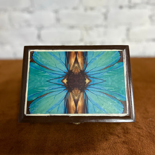 Butterfly Cigar Box