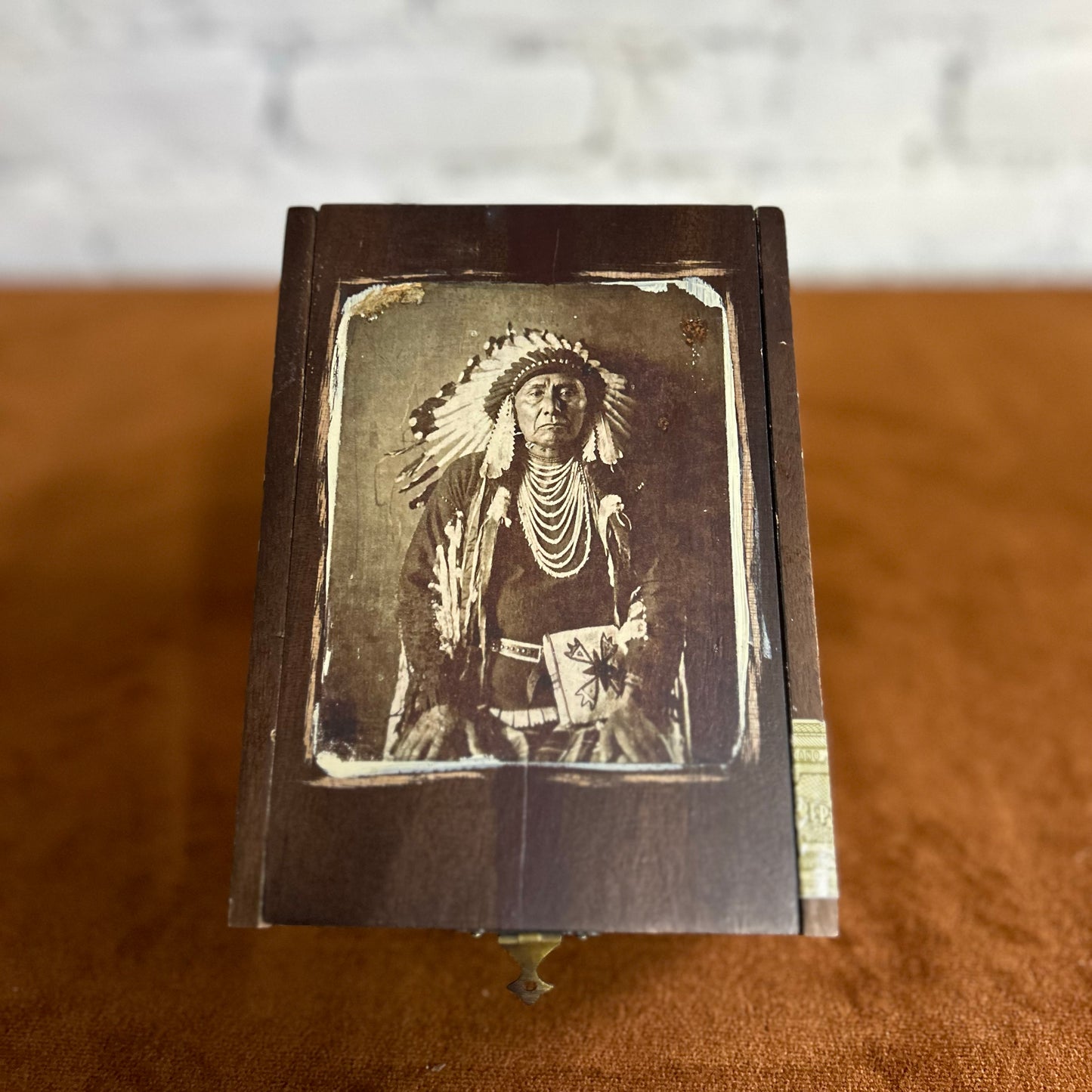 American Indian Cigar Box